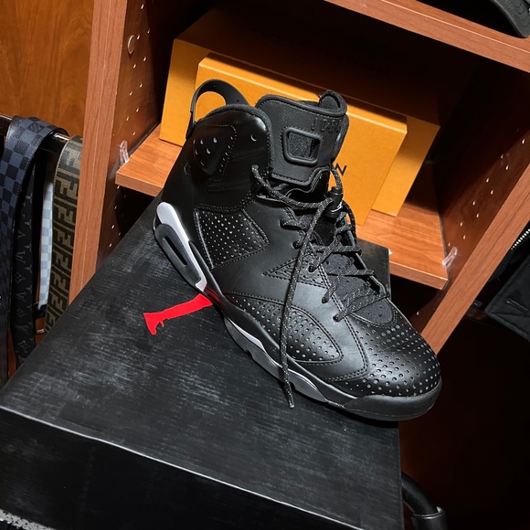Air Jordan 6 black cats size 11 - Picture 1 of 3